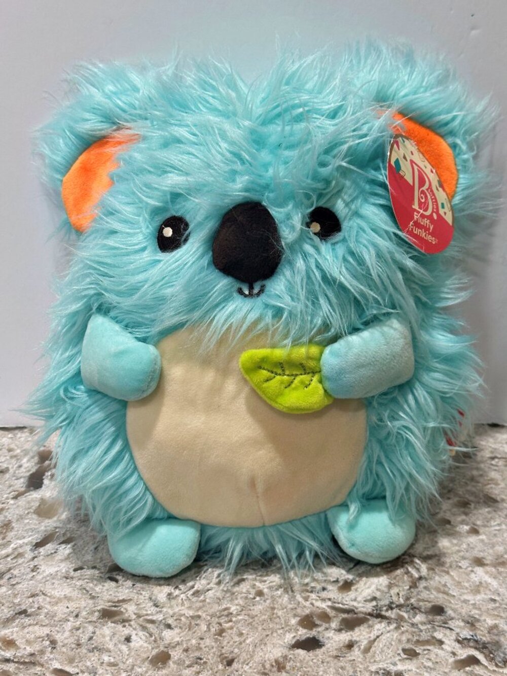 B Softies Fluffy Funkies Kody Koala Plush 10 Inch Shaggy Stuffed Animal w/Tag 0+